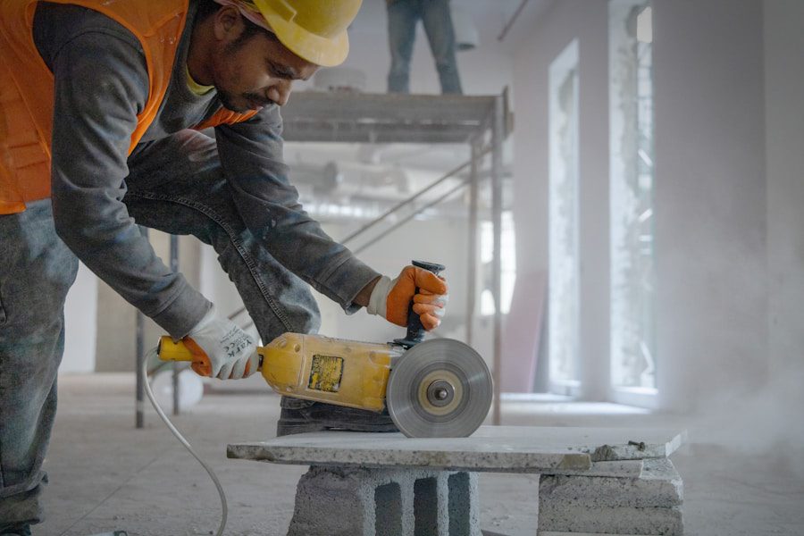 A commercial construction contractor oversees and manages all aspects of a construction project, from planning and budgeting to execution and completion